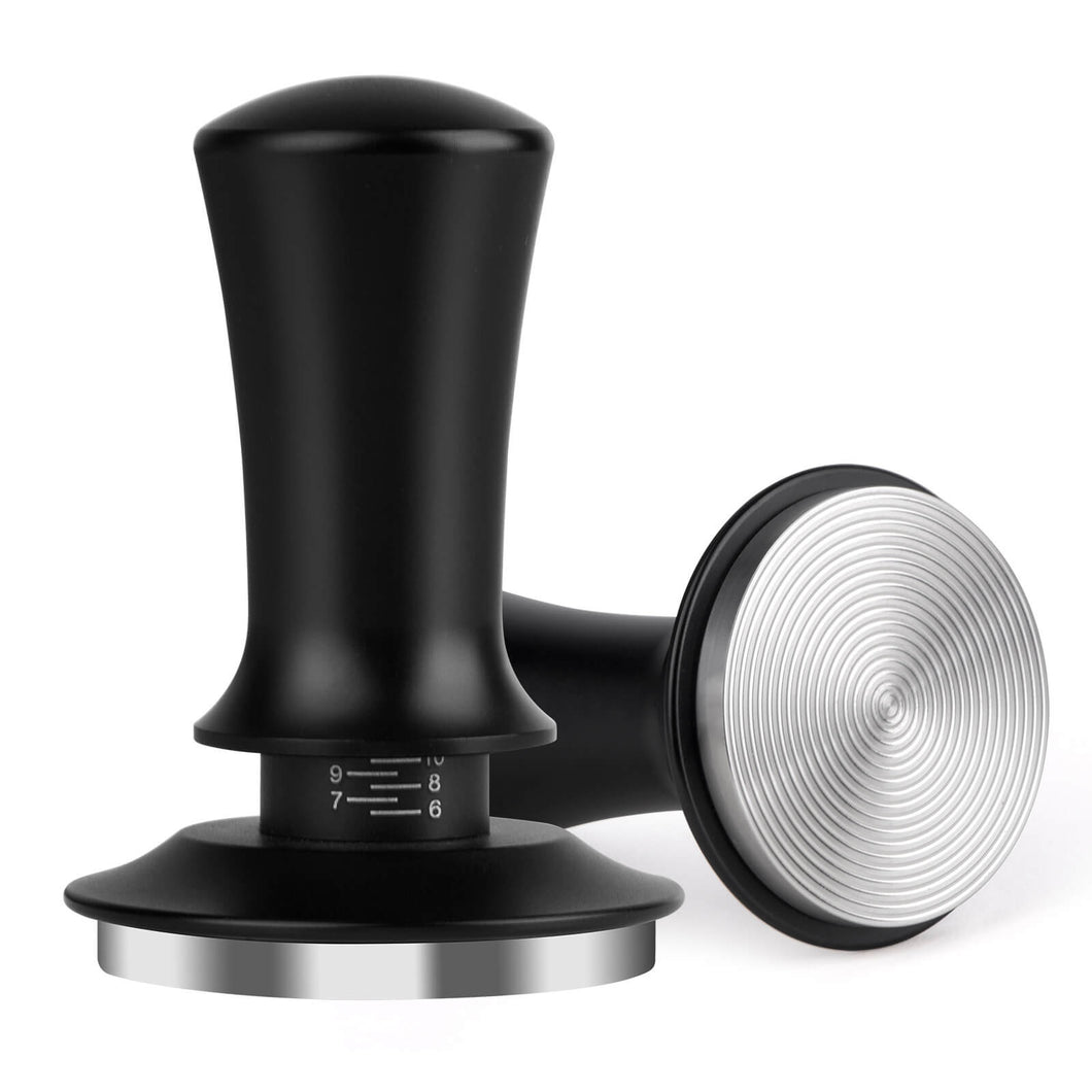 Attsky 58mm Espresso Tamper, Coffee Tamper for Espresso Machine, Espresso Tamp with Spring Loaded Tamper, Depth-adjustable Espresso Hand Tampers 58mm