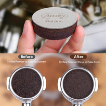 Load image into Gallery viewer, Attsky 53.5mm Espresso Puck Screen, Espresso Filter for 54mm Portafilter Filter Basket, Reusable Espresso Screen with 1.7mm Thickness 150μm 316 Stainless Steel
